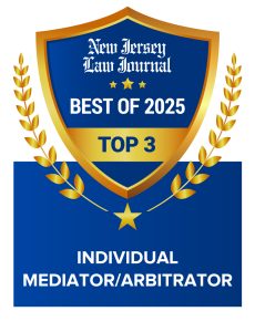NJLJ 2025 Best of Top Individual-Mediator-Arbitration